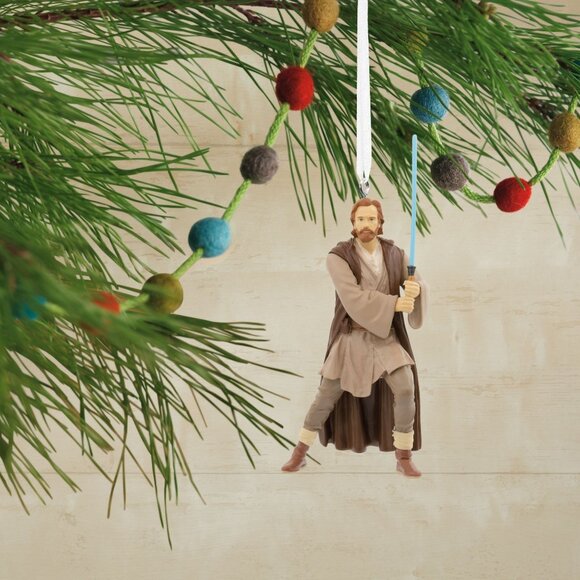 Hallmark Ornaments Star Wars Obi Wan Kenobi Christmas Tree Ornament Decoration - Picture 11 of 11